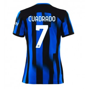 Inter Milan Juan Cuadrado #7 Hjemmebanetrøje Dame 2023-24 Kort ærmer